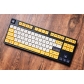 Angel & Devil Bee 104+36 XDA-like Profile Keycap Set Cherry MX PBT Dye-subbed for Mechanical Gaming Keyboard